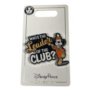 Disney Parks Bandleader Mickey Mouse Who’s the Leader of the Club Pin